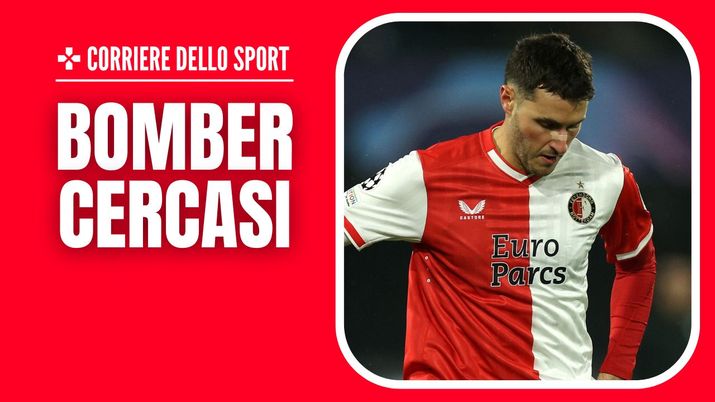 Santiago Giménez Feyenoord Calciomercato AC Milan