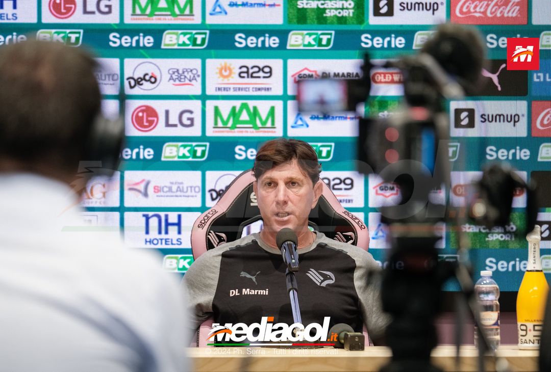FOTO PALERMO, verso la Sampdoria: Michele Mignani in conferenza stampa (GALLERY) - immagine 12