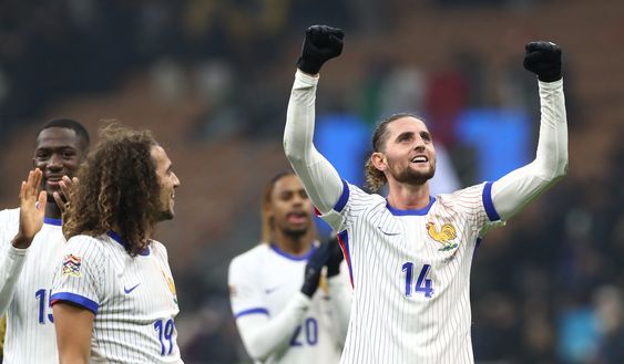 Adrien Rabiot (Francia), a segno con una doppietta contro l'Italia in Nations League