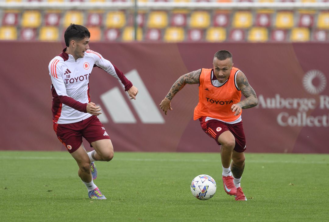 Trigoria, l’allenamento a tre giorni dalla gara con il Torino – FOTO GALLERY - immagine 6