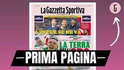 Prima pagina Gazzetta dello Sport: “L’Inter se ne va. Il Milan prova a tenere vivo il campionato”
