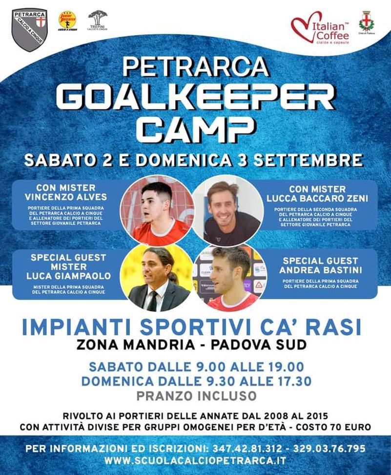 Petrarca, a settembre un camp per diventare portieri: tutti i dettagli- immagine 2
