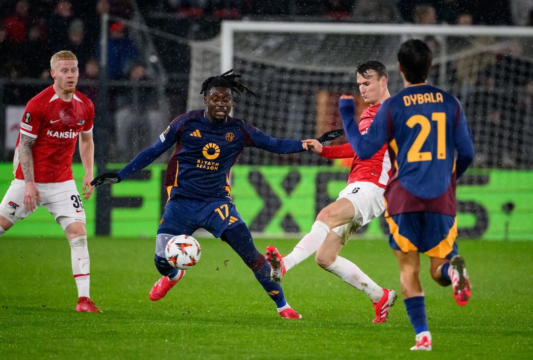 Az Alkmaar-Roma 1-0 – FOTO GALLERY - immagine 15