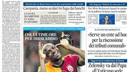 Il Napoli sui media: le prime pagine dei quotidiani di oggi