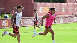 L’allenamento della Roma in vista della gara contro il Cagliari – FOTO GALLERY