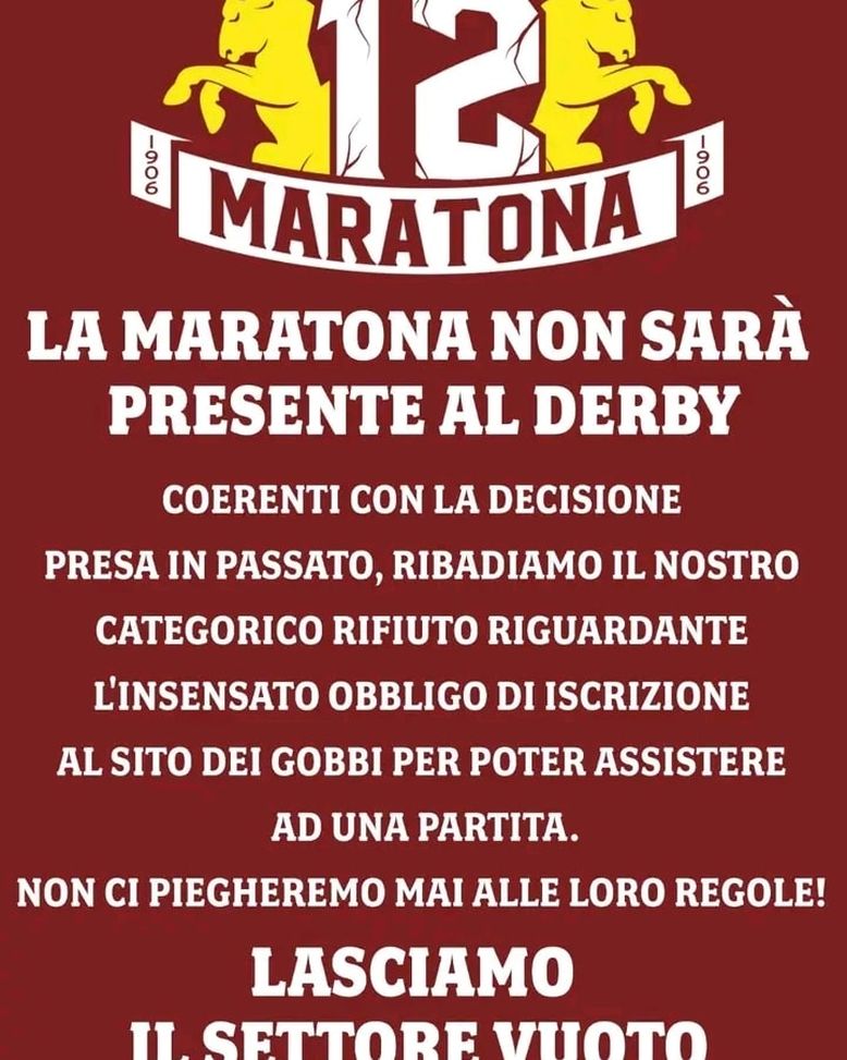 Derby della Mole, gli ultras del Torino non ci saranno: “Non ci registriamo al sito Juve”- immagine 2