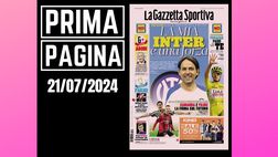Prima pagina Gazzetta dello Sport: “Inzaghi: ‘La mia Inter è una forza’”