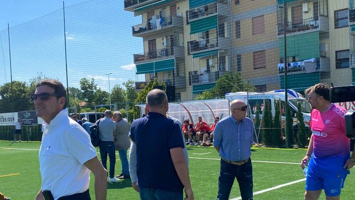 FOTO VN – Presenti tre ex viola all’inaugurazione del nuovo campo della Rondinella - immagine 1