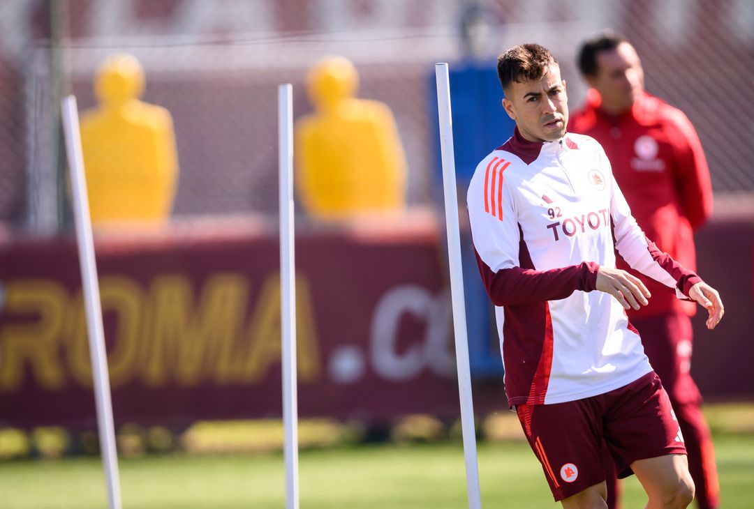 Trigoria, la rifinitura alla vigilia dell’Athletic Club – FOTO GALLERY - immagine 30