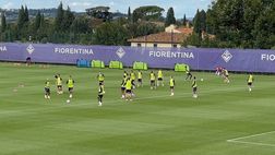 Rifinitura: tutti presenti, si rivede Kouamé. Kean squalificato lavora a parte