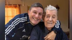 Il commovente messaggio di addio di Javier Zanetti al papà Rodolfo