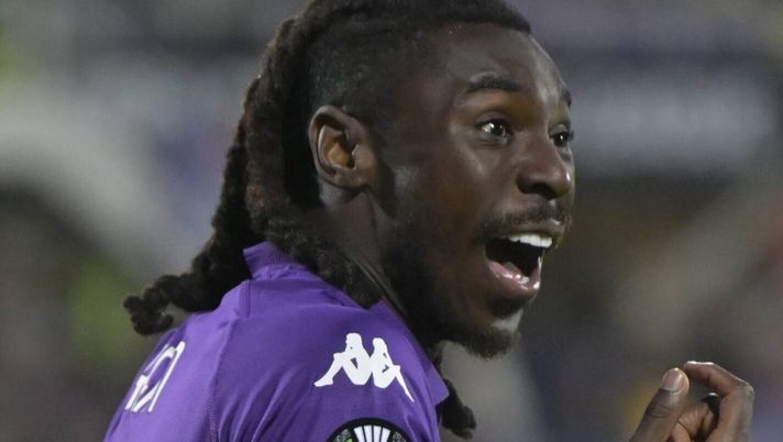 GERMOGLI PH: 1 APRILE 2025 FIRENZE STADIO ARTEMIO FRANCHI CONFERENCE LEAGUE FIORENTINA VS NK CELJE NELLA FOTO KEAN Kean