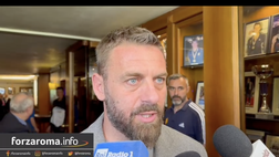 VIDEO – De Rossi: “Ho le stesse idee di Ghisolfi e della società”