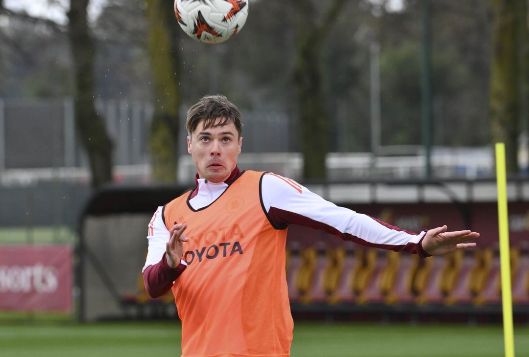 Trigoria, l’allenamento a due giorni dall’Az Alkmaar – FOTO GALLERY - immagine 21