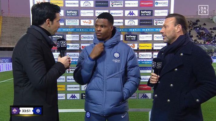 Dumfries: “Contento per il rinnovo, mi sento a casa qui. Oggi è tosta, la Fiorentina…” - immagine 1