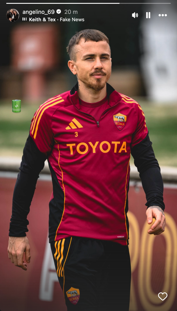 Angelino criptico: sui social pubblica la batteria carica e la canzone ‘Fake news’- immagine 2