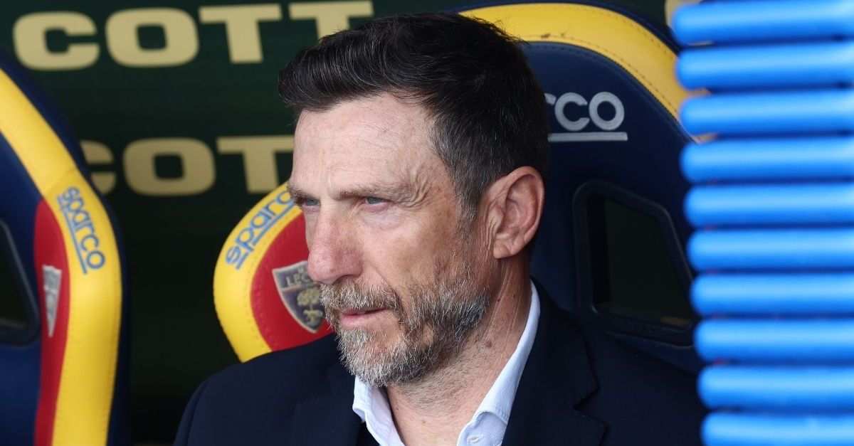 Lecce, Di Francesco: “Non penso che il Milan sia in difficoltà”
