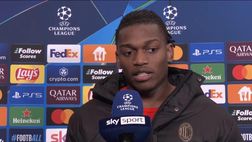 Slovan Bratislava-Milan, Leao: “Non mi piace la panchina. Su Fonseca …” | VIDEO