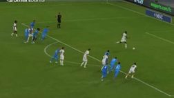 VIDEO Napoli-Parma 0-1, esecuzione perfetta dal dischetto di Bonny