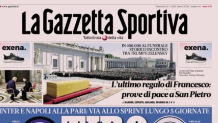 Prime pagine quotidiani