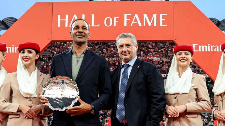 Ruud Gullit ex centrocampista AC Milan inserito nella 'Hall of Fame' dei rossoneri come uno dei migliori centrocampisti della storia del club