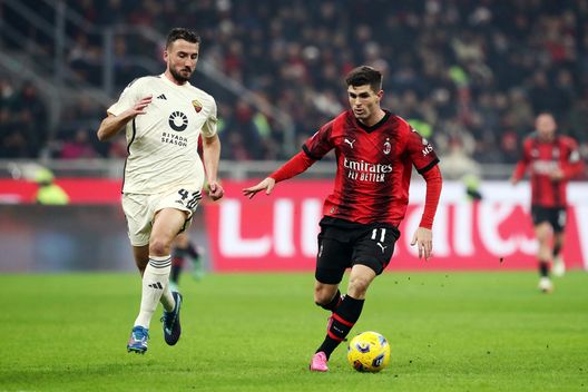 Bryan Cristante (Foto di Marco Luzzani/Getty Images) milan roma