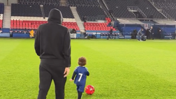 Piccoli Kvara crescono: Damiane è già un talento come il papà