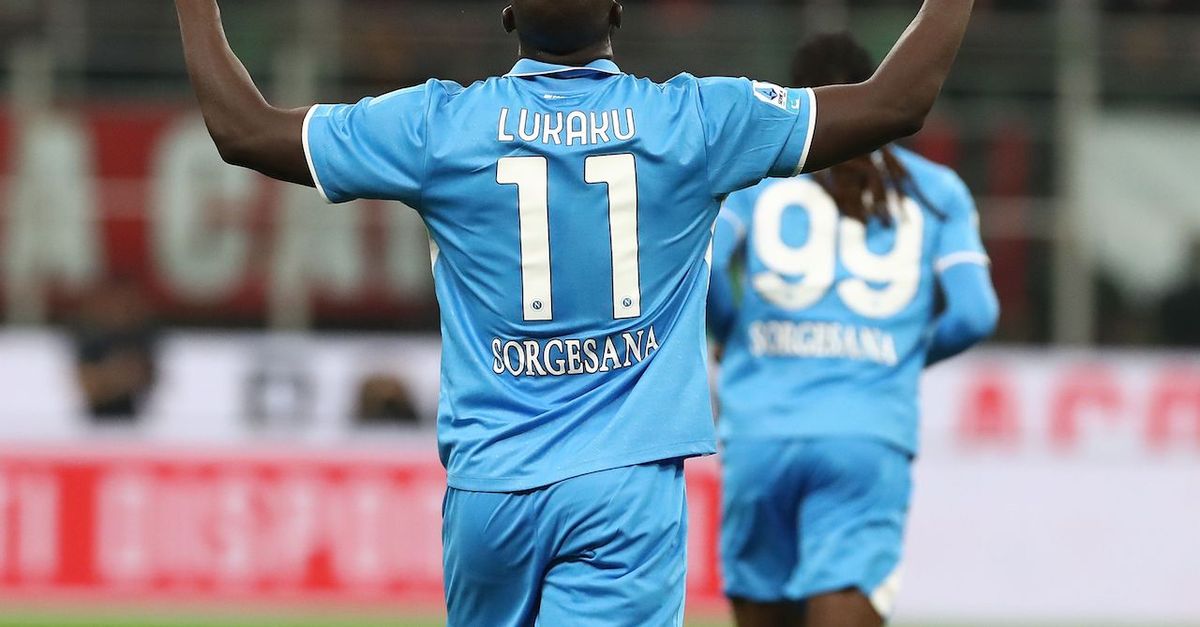 Napoli, il ritorno del gigante Lukaku: gol contro il Milan a San Siro