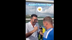 VIDEO / Il simpatico siparietto Totti-Buffon, quante risate