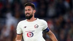Europa League, Roma-Lille 0-1: Giroud batte Gasperini