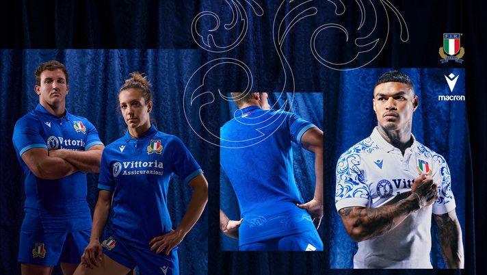 Rugby, ecco la nuova maglia dell'Italia: c'è Michelangelo sul posteriore