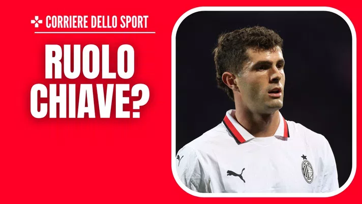 Christian Pulisic AC Milan Fiorentina-Milan 2-1 Serie A 2024-2025