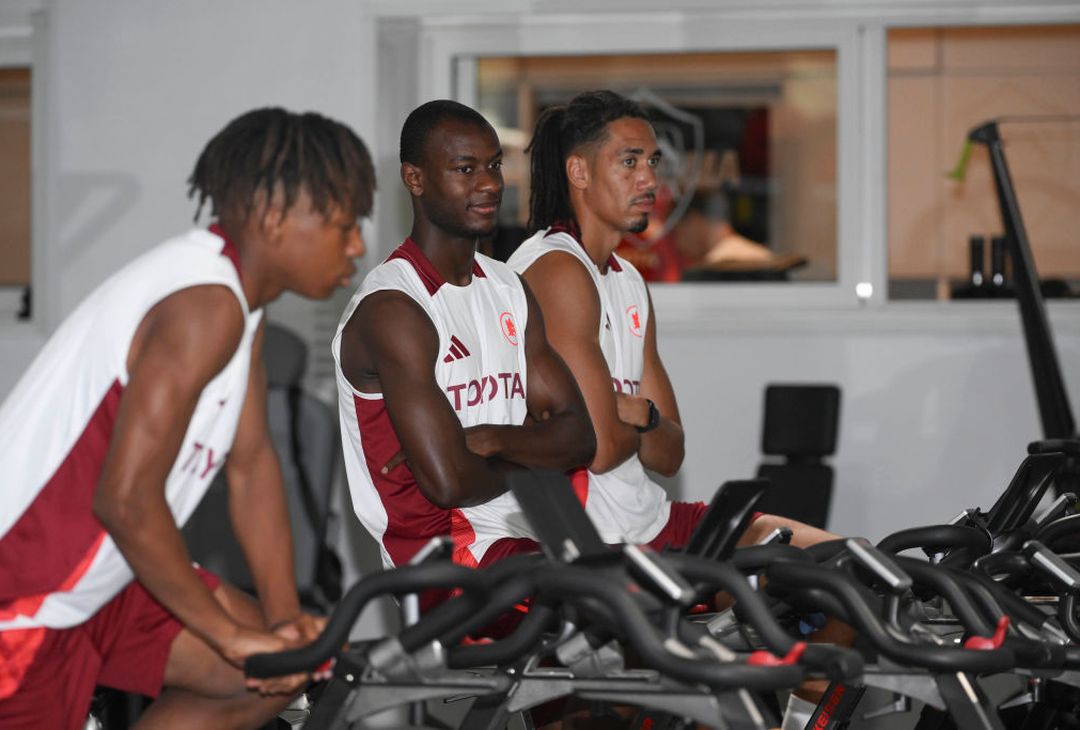 Roma, continua il ritiro: scarico dopo l’amichevole contro il Latina – FOTO GALLERY - immagine 5