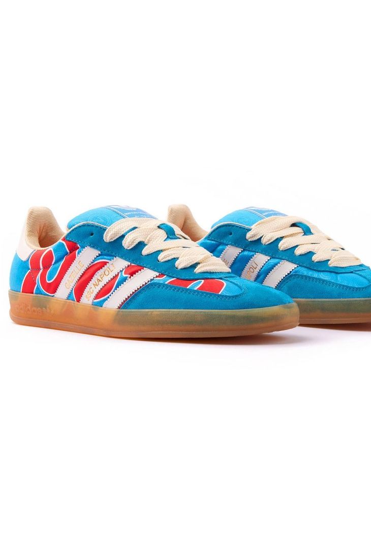 GALLERY Arrivano le scarpe del Napoli, sono opera di un designer: le foto dei modelli - immagine 8