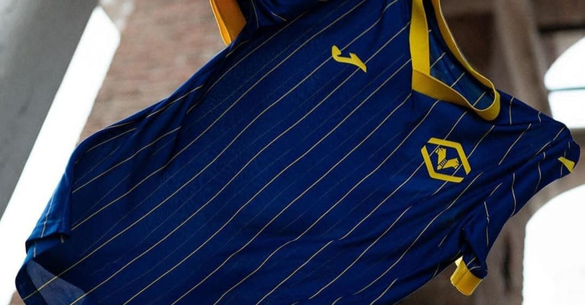 Maillot Hellas Verona Salumi Marsilli 1999-2000 – Errea Taille XXL Jaune