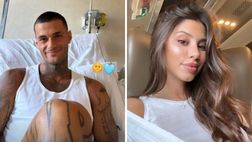 Scamacca, terapie a Villa Stuart dopo l’operazione. Angela Nasti in clinica da lui