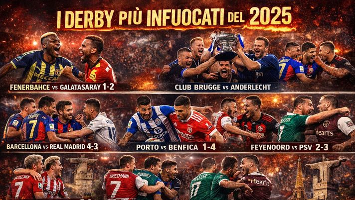 Da Madrid ad Edimburgo: i 10 derby più emozionanti del 2025 (VIDEO)- immagine 1