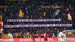 Suor Paola, il commovente omaggio della Curva Sud durante Roma-Juventus