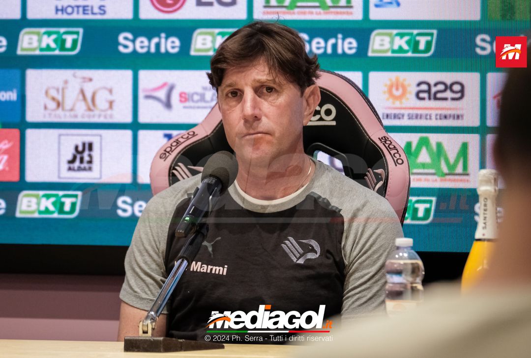 FOTO PALERMO, verso il Venezia: Michele Mignani in conferenza stampa (GALLERY) - immagine 24