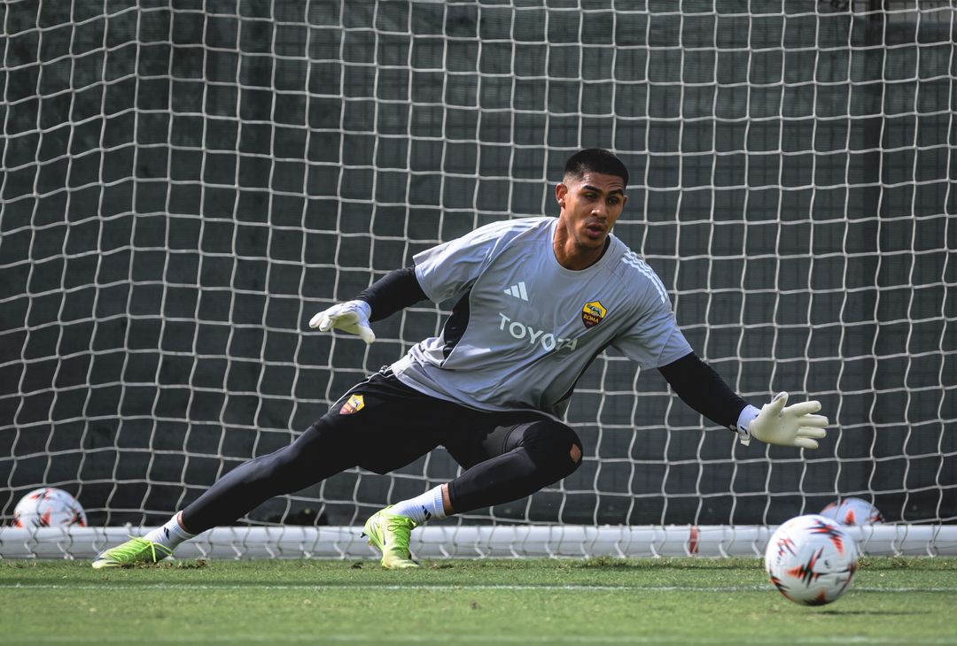 Trigoria, la rifinitura alla vigilia di Nizza-Roma – FOTO GALLERY - immagine 10