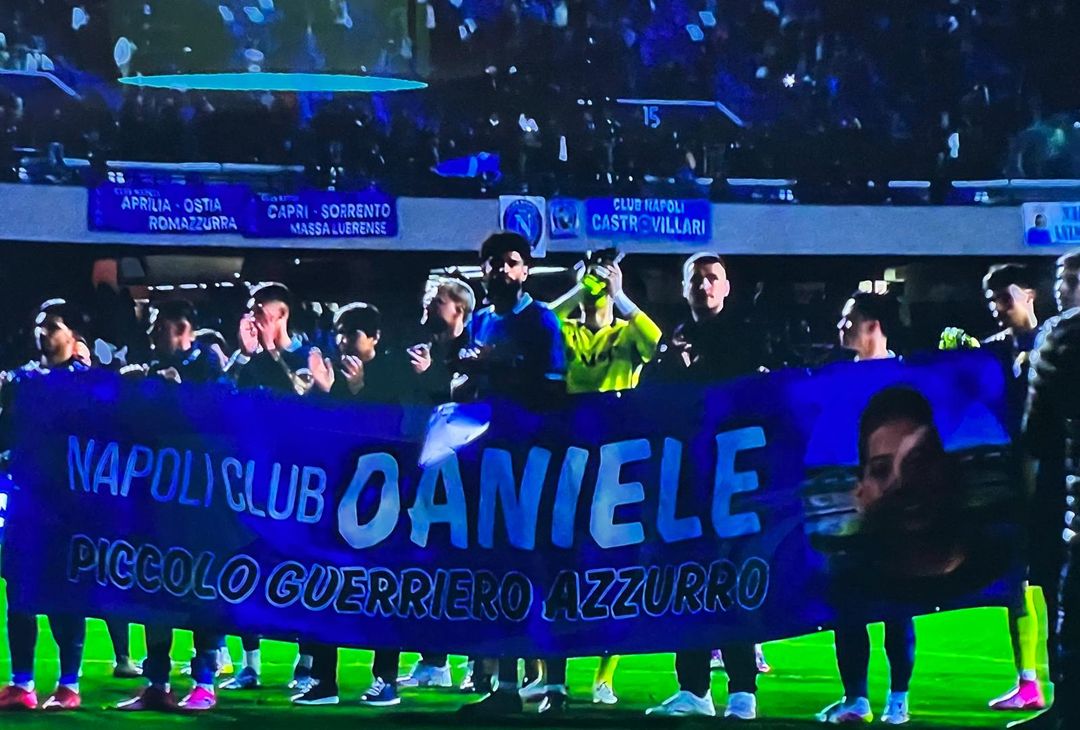 GALLERY Napoli-Empoli, striscione da brividi esposto in ricordo del piccolo Daniele - immagine 4
