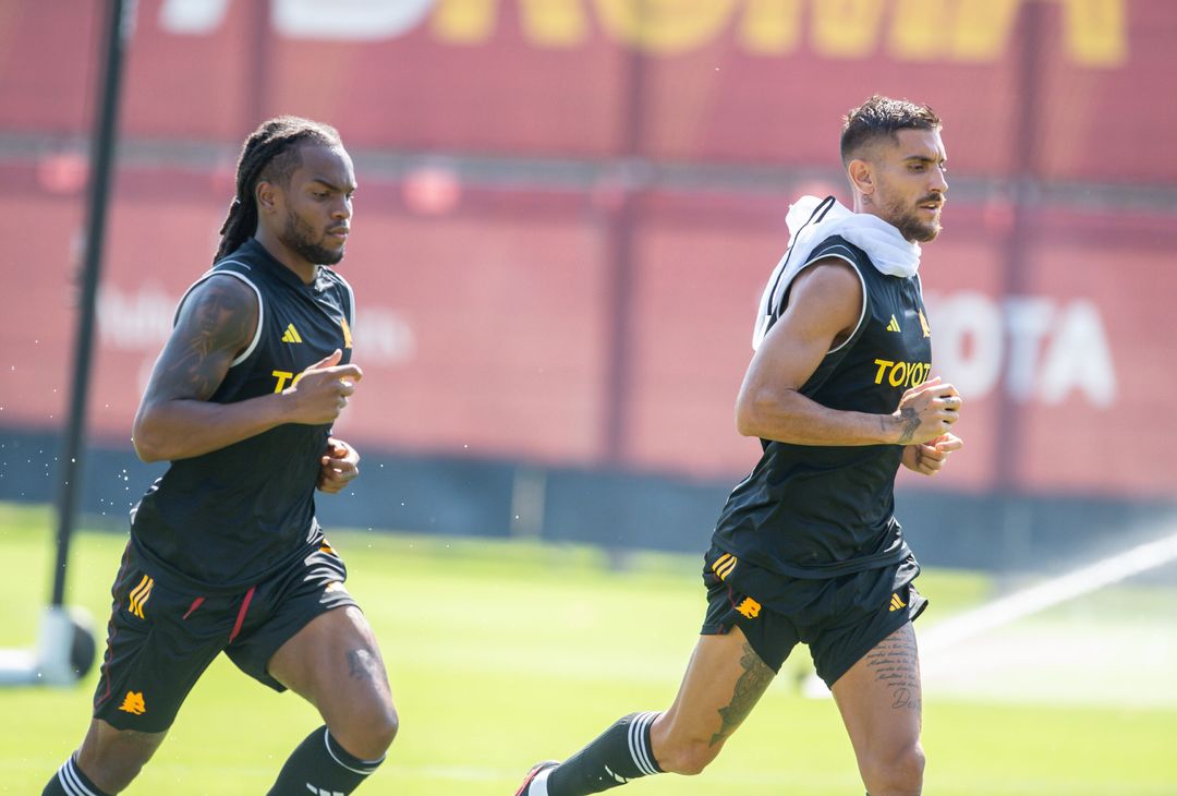 Roma, l’allenamento a tre giorni dall’esordio con la Salernitana – FOTO GALLERY - immagine 21