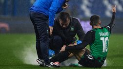 Sassuolo, Berardi ko: deve operarsi, rischia un lungo stop