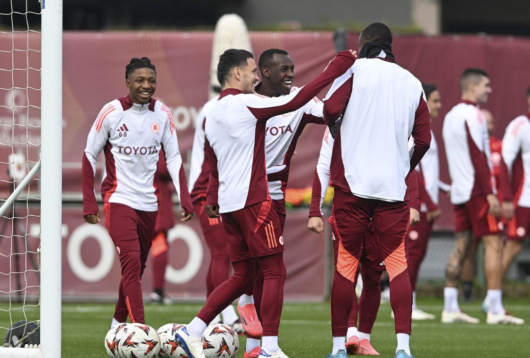 Trigoria, la rifinitura pre Braga e la conferenza di Ranieri – FOTO GALLERY - immagine 18