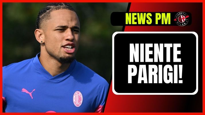 Noah Okafor (attaccante AC Milan) è infortunato e non giocherà in PSG-Milan (Champions League 2023-2024) | News (Getty Images) PSG-Milan Champions League 2023-2024 Okafor infortunato