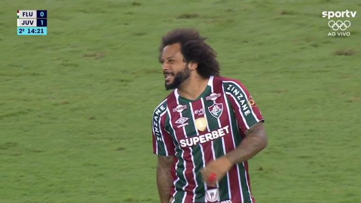 Fluminense, Marcelo ko: entra dalla panchina, calcia e si fa male subito