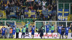 Tifosi Verona, in 73 al Barbera