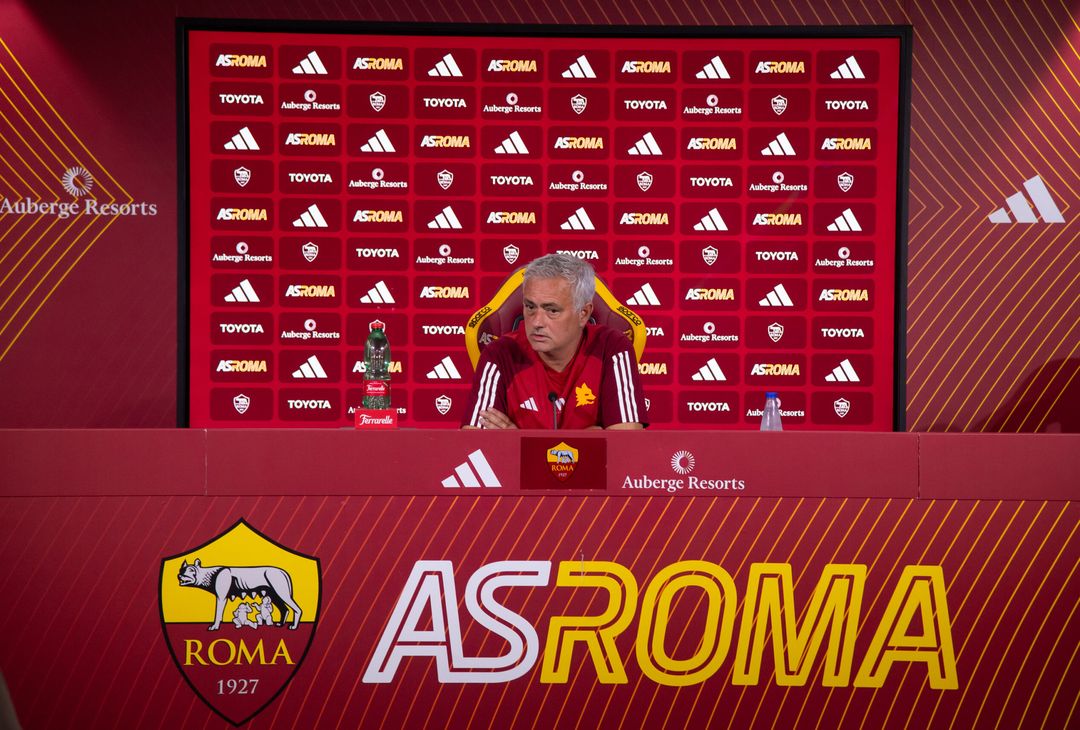 La conferenza stampa di Mourinho alla vigilia della Salernitana – FOTO GALLERY - immagine 14