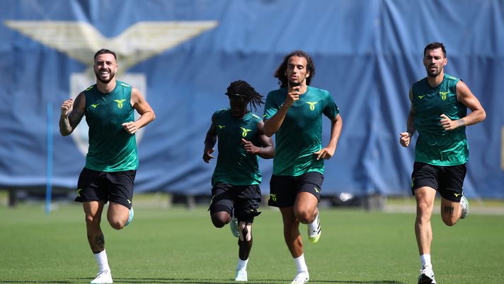 Gila, Saná Fernandes, Guendouzi e Romagnoli Gila, Saná Fernandes, Guendouzi e Romagnoli