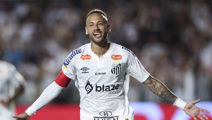 Santos, Neymar eroico. Segna con il menisco dolorante e scoppia in lacrime - immagine 1